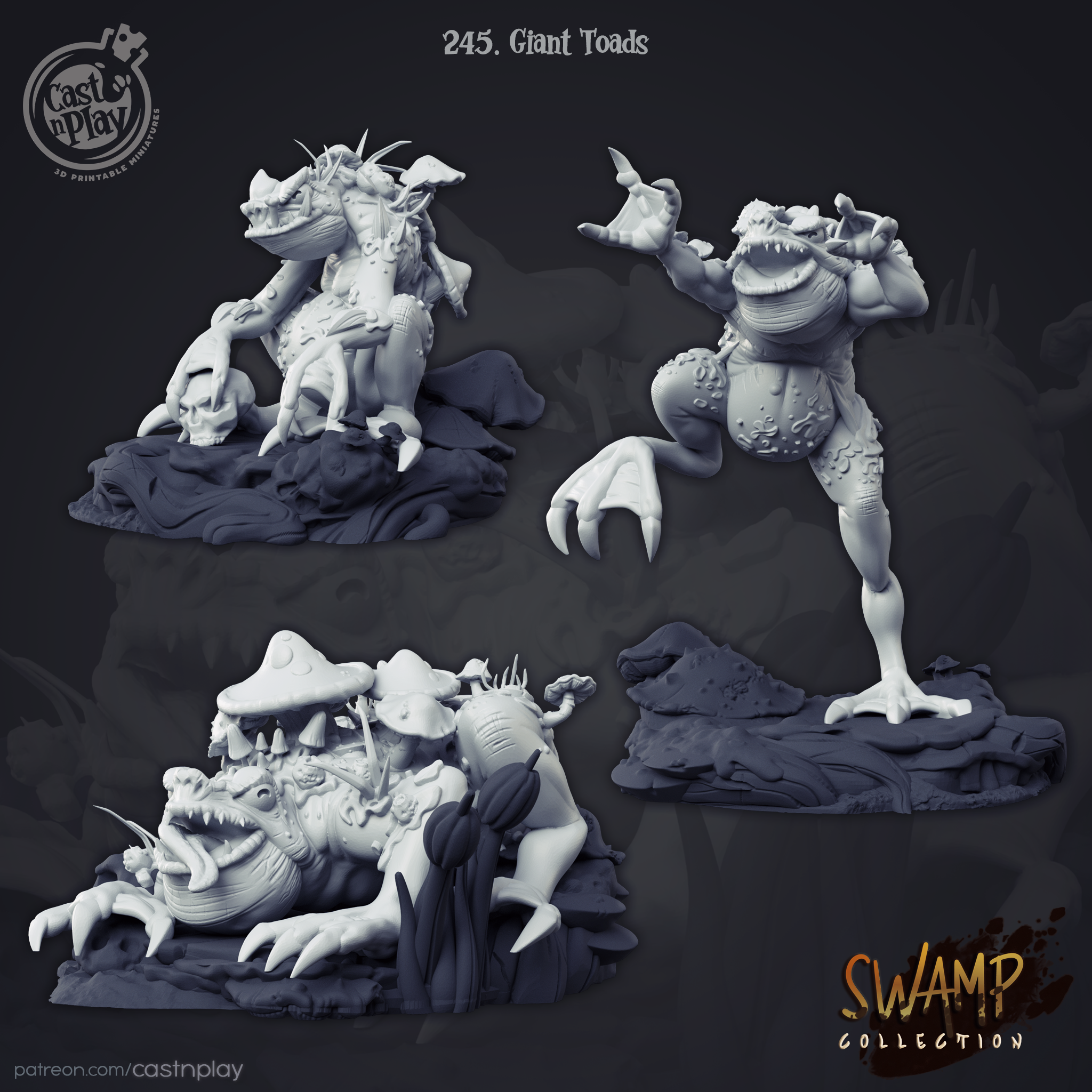 Giant Toads (245) 32mm