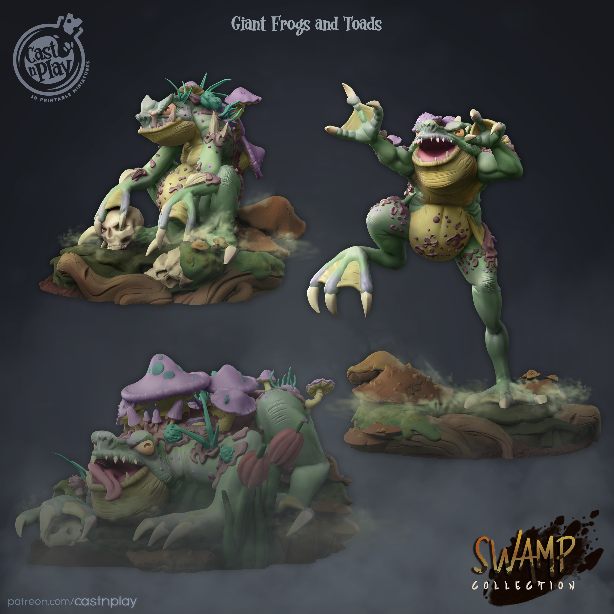 Giant Toads (245) 32mm