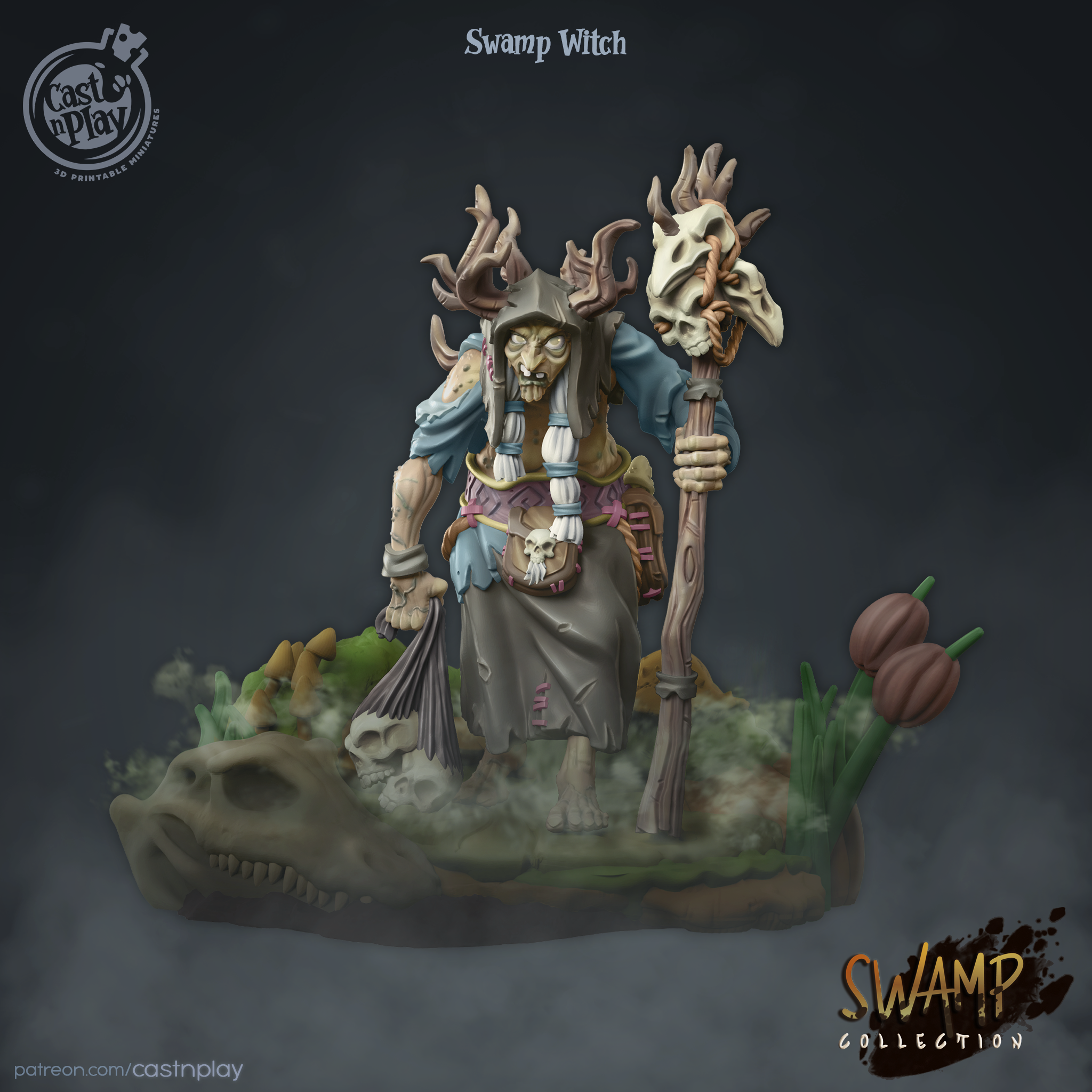 Swamp Witch (240 ) 75mm