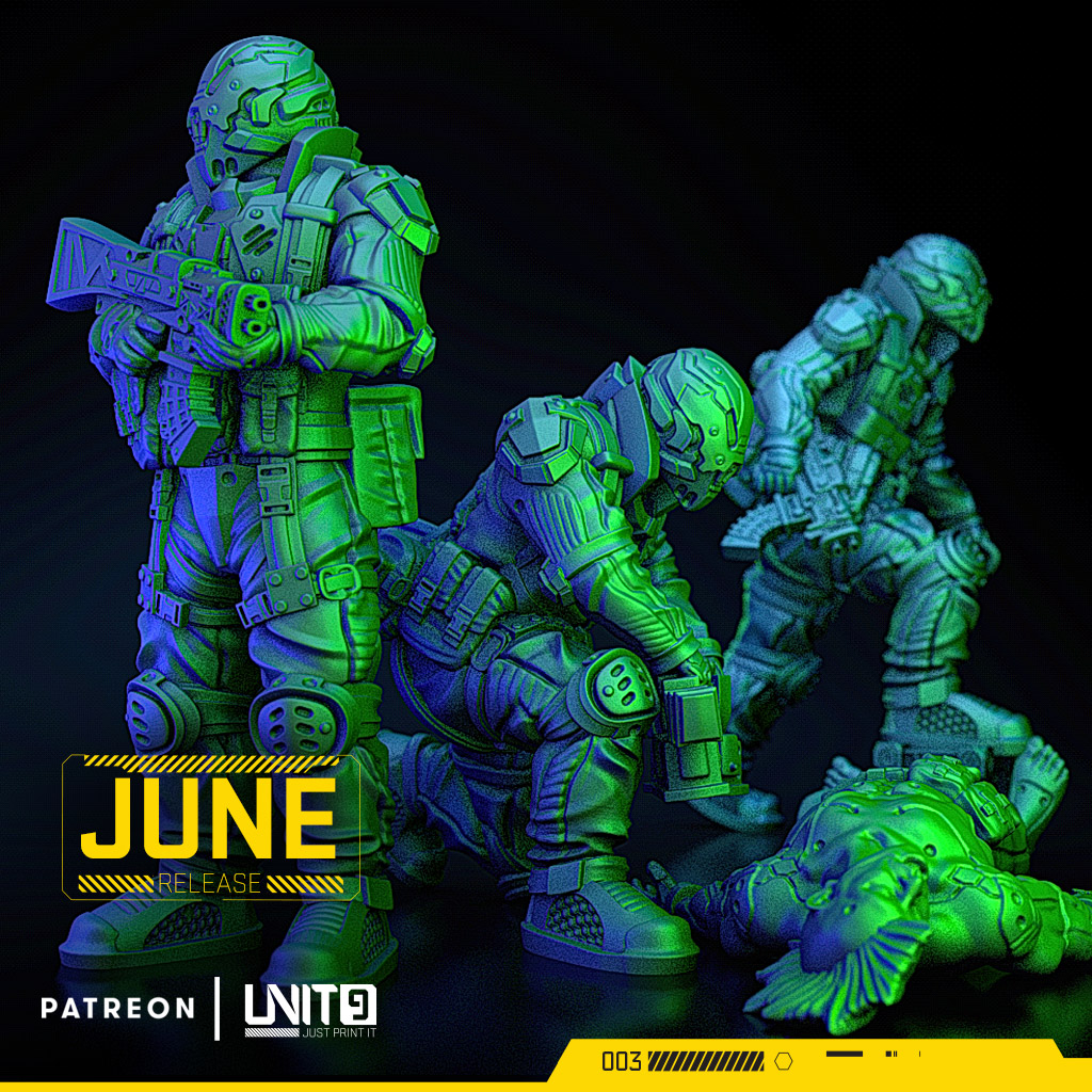 Proxy Wars Team - Juni 2021 Unit9 Alle Miniaturen