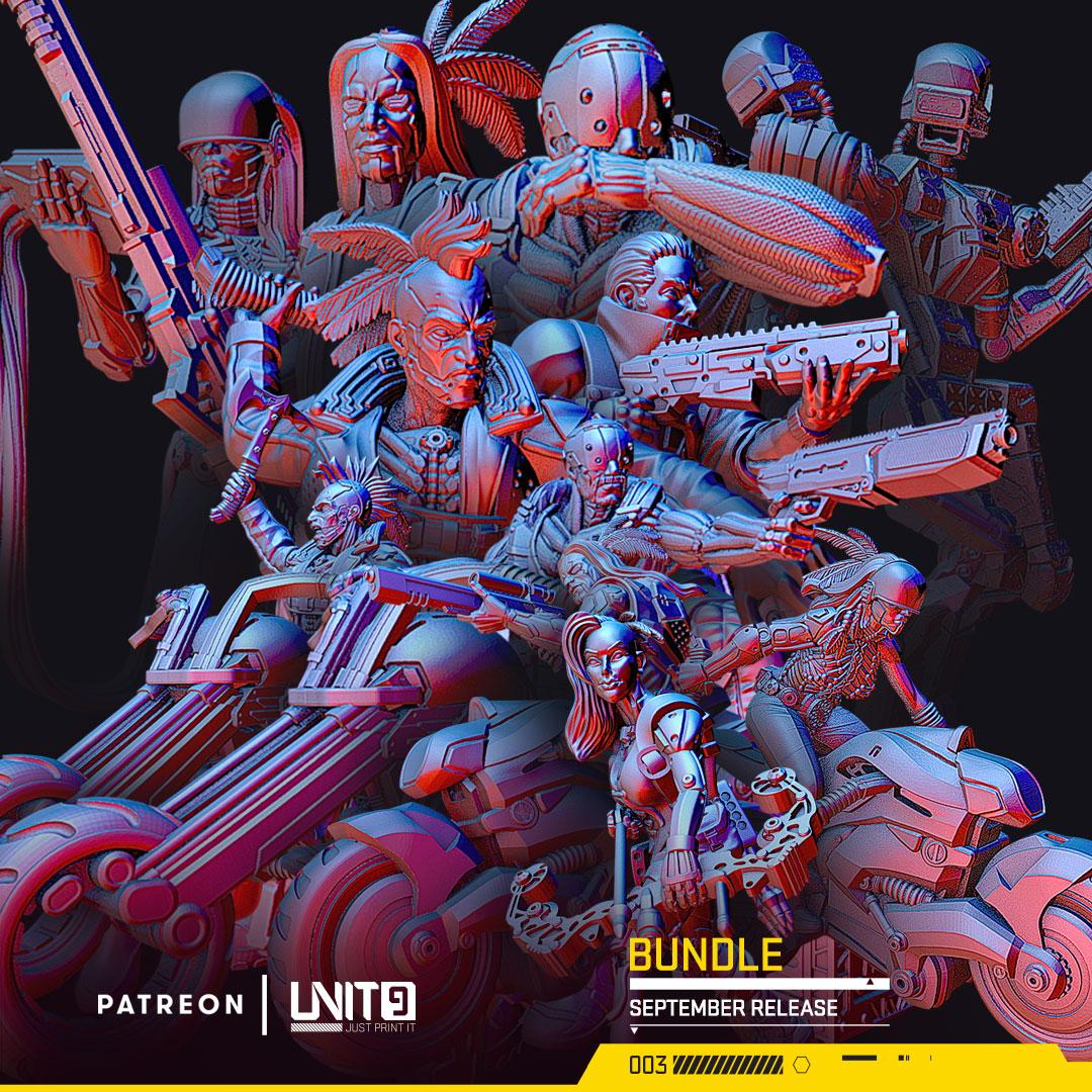 The Tribe Proxy Wars Team - September 2021 Unit9 Alle Miniaturen