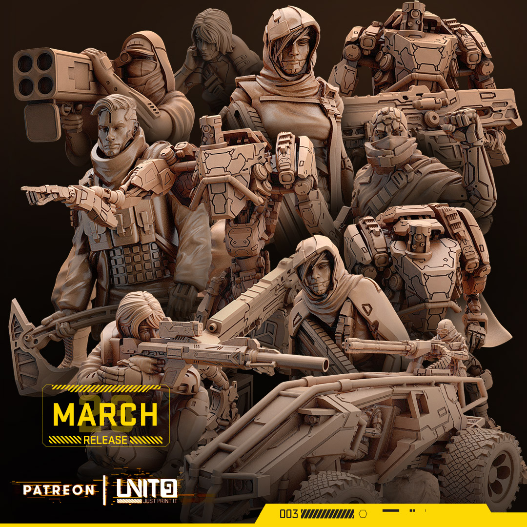 Proxy War Team - Februar 2022 Unit9 Alle Miniaturen
